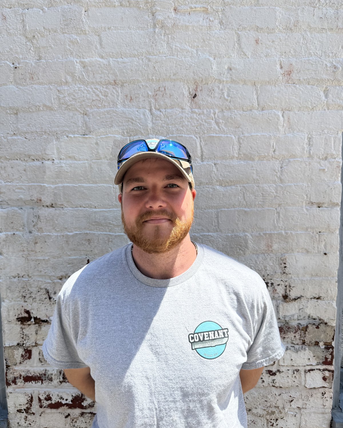 Noah Nasekos, owner of Covenant Plumbing